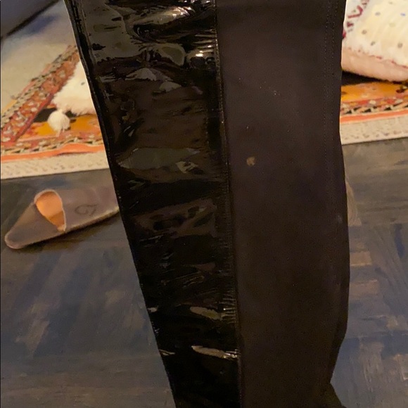Stuart Weitzman  Over Knee black parent boots sz 7 - Picture 4 of 8
